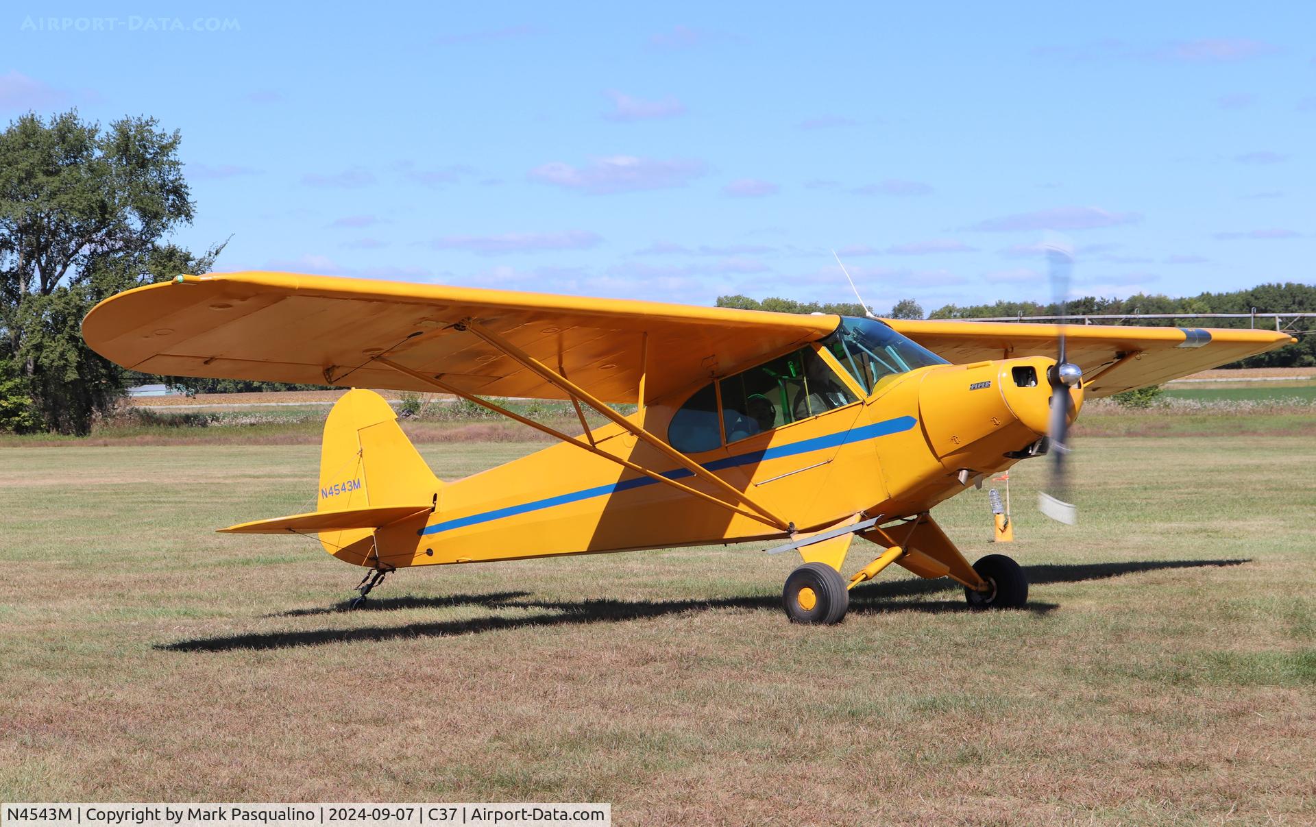 N4543M, 1947 Piper PA-11 Cub Special C/N 11-47, Piper PA-11