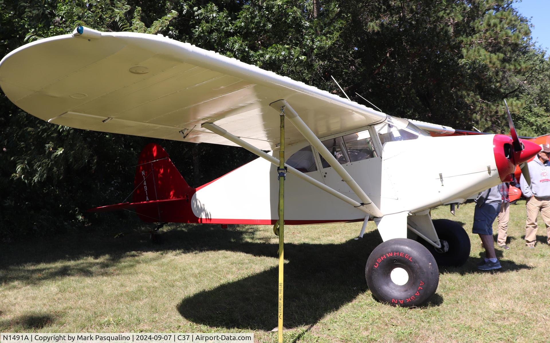 N1491A, 1952 Piper PA-20 Pacer C/N 20-840, Piper PA-20