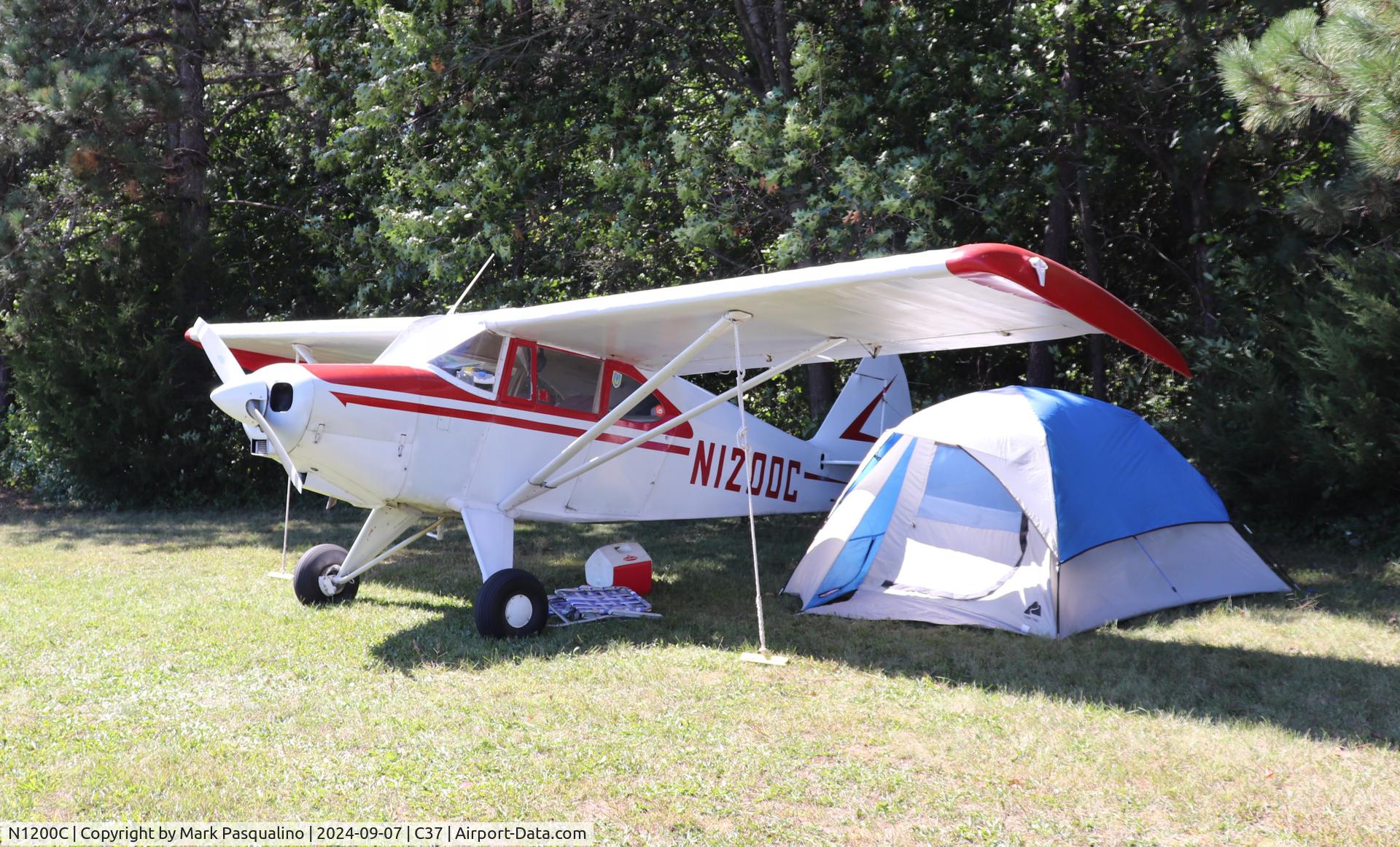 N1200C, 1953 Piper PA-22 C/N 22-1007, Piper PA-22