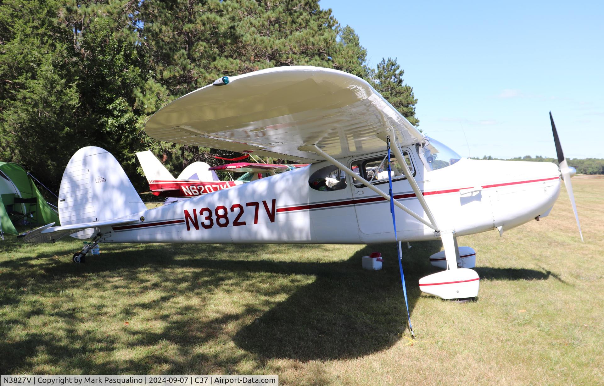 N3827V, 1948 Cessna 170 C/N 18685, Cessna 170