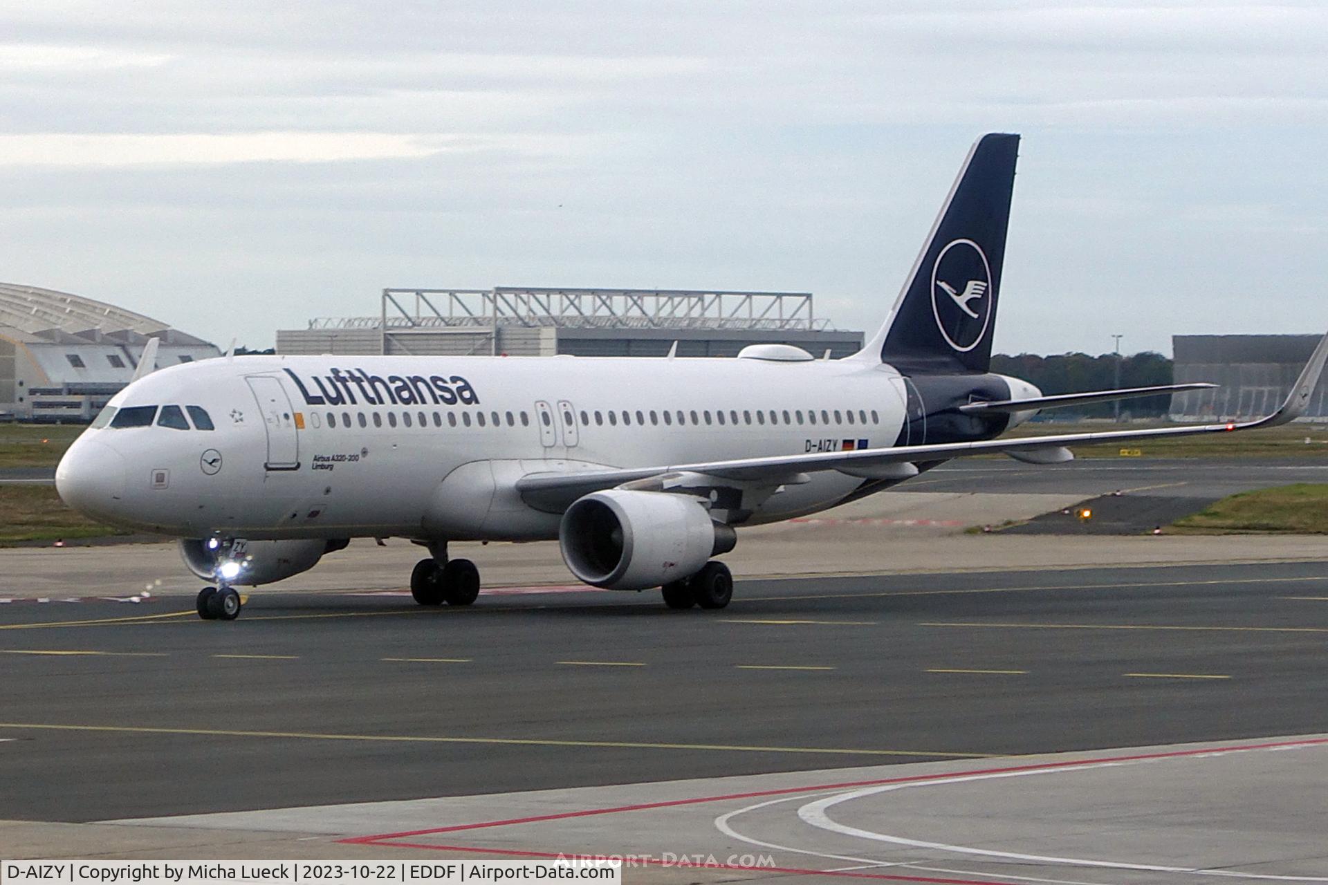 D-AIZY, 2013 Airbus A320-214 C/N 5769, At Frankfurt