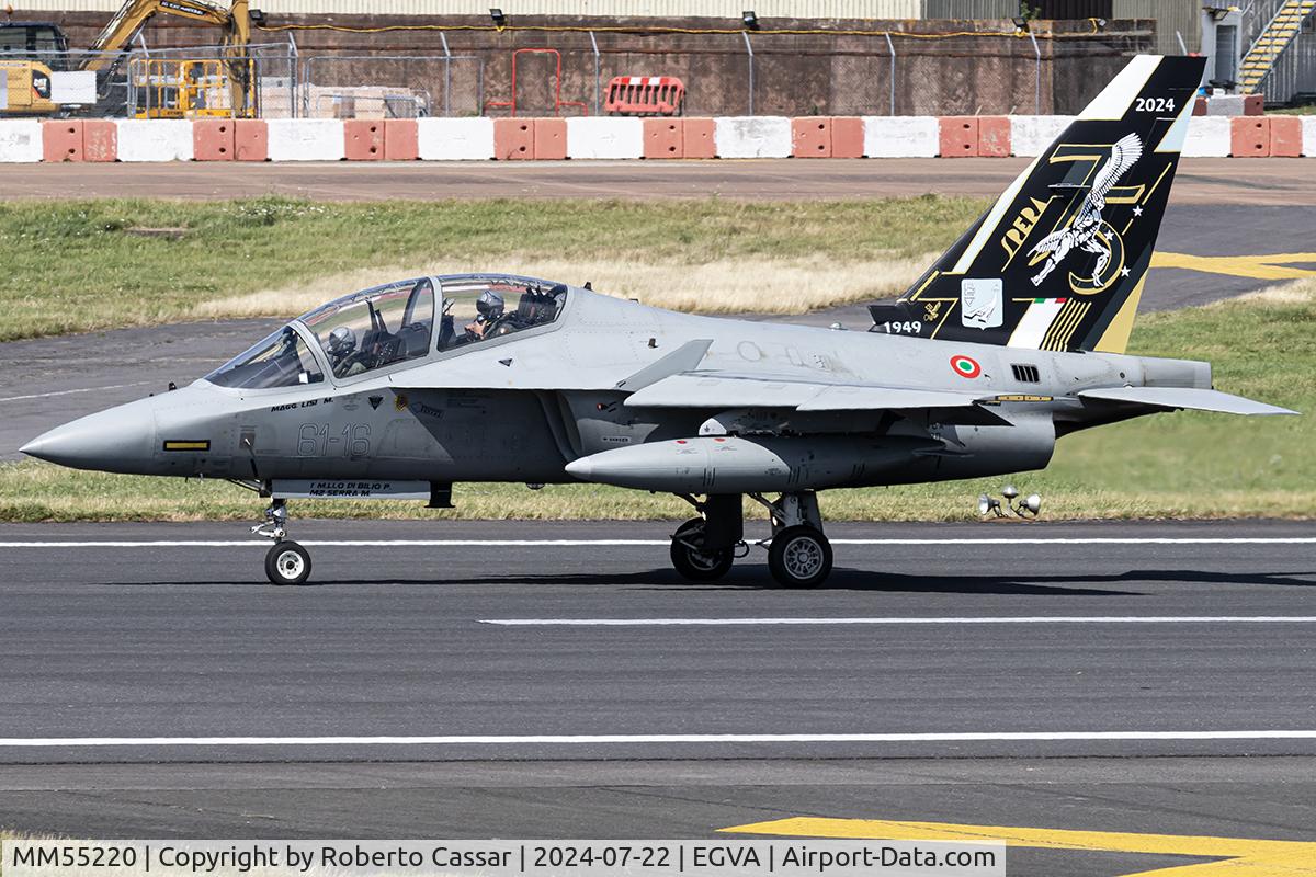 MM55220, Alenia Aermacchi T-346A Master C/N 357/IS040/5050, RIAT 24