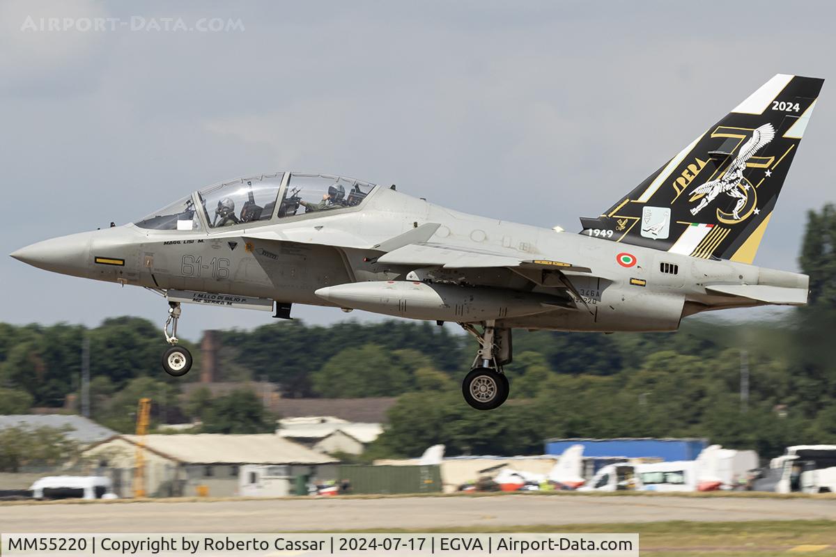MM55220, Alenia Aermacchi T-346A Master C/N 357/IS040/5050, RIAT 24