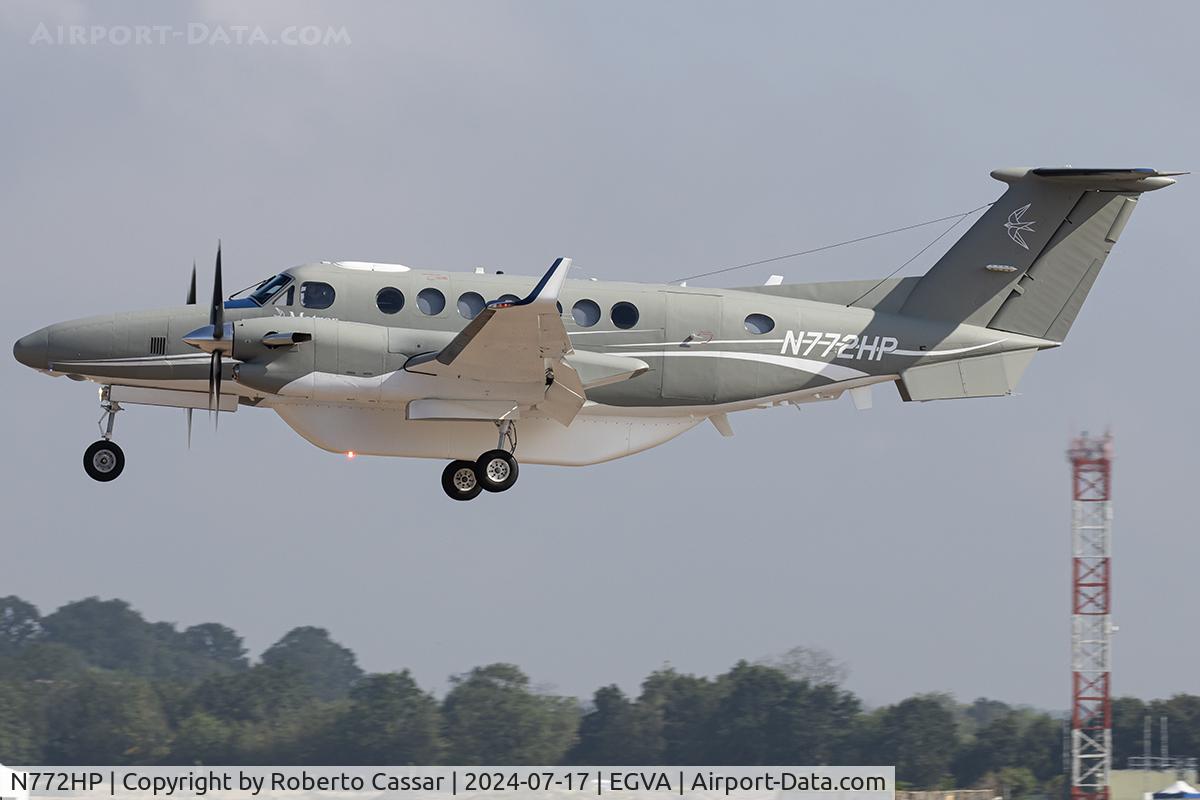 N772HP, 1999 Beechcraft King Air 350 C/N FL-262, RIAT 24
