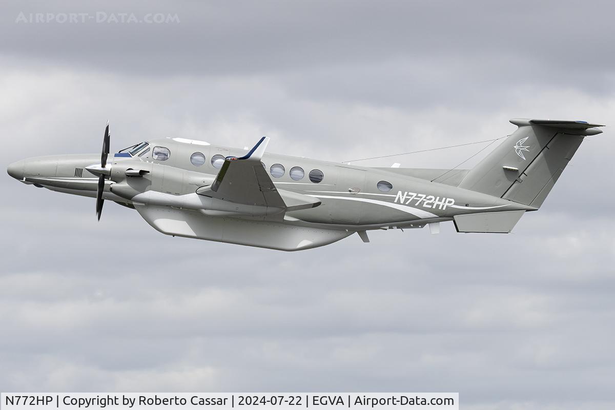 N772HP, 1999 Beechcraft King Air 350 C/N FL-262, RIAT 24