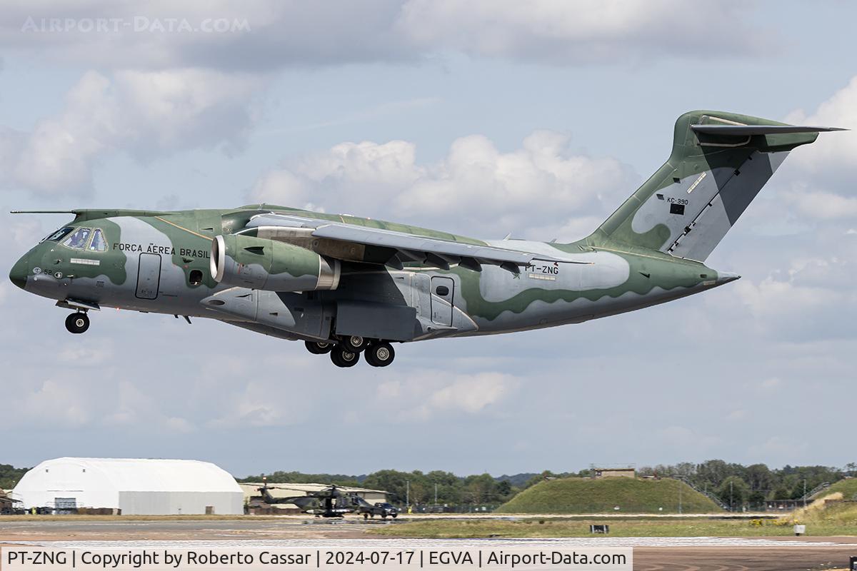 PT-ZNG, 2018 Embraer EMB 390 KC C/N 39000003, RIAT 24