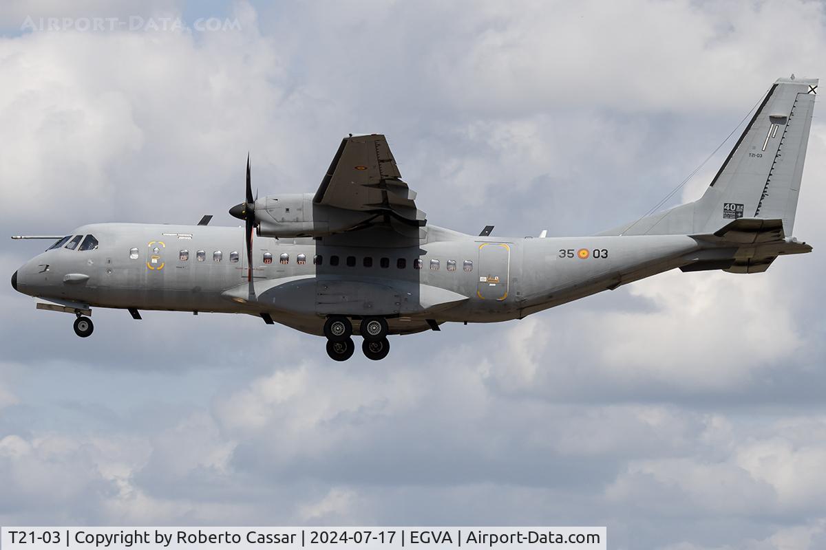 T21-03, CASA C-295M C/N EA03-03-004, RIAT 24
