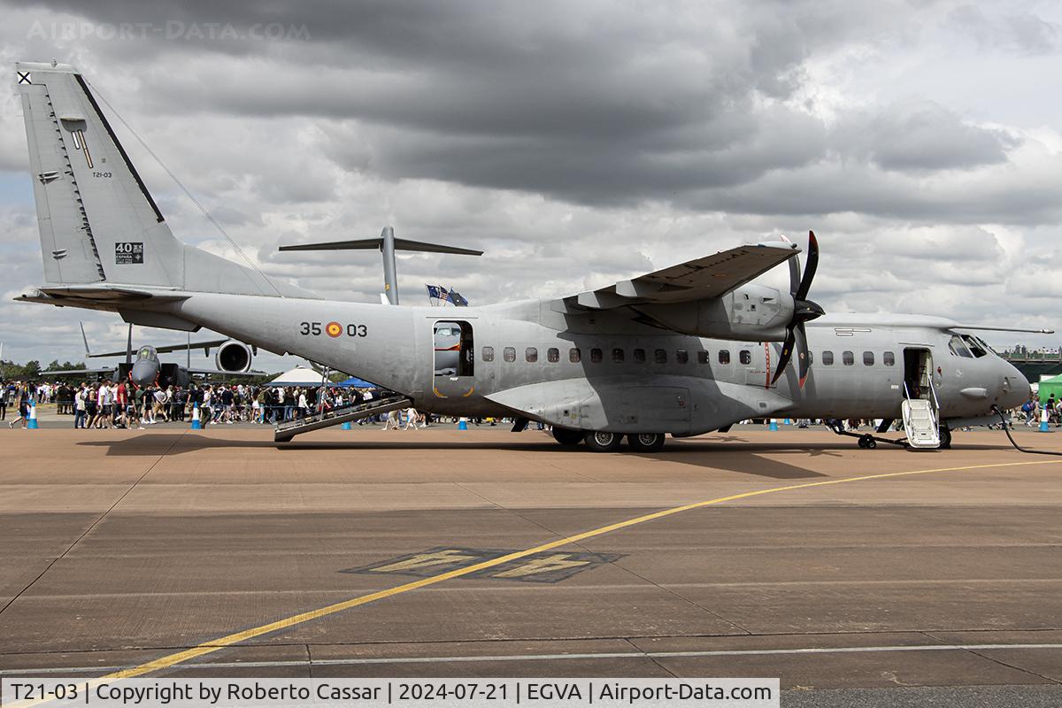 T21-03, CASA C-295M C/N EA03-03-004, RIAT 24