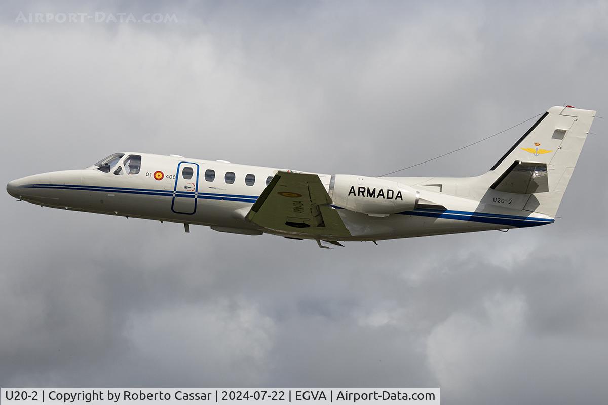 U20-2, 1982 Cessna 550 Citation Bravo C/N 550-0446, RIAT 24