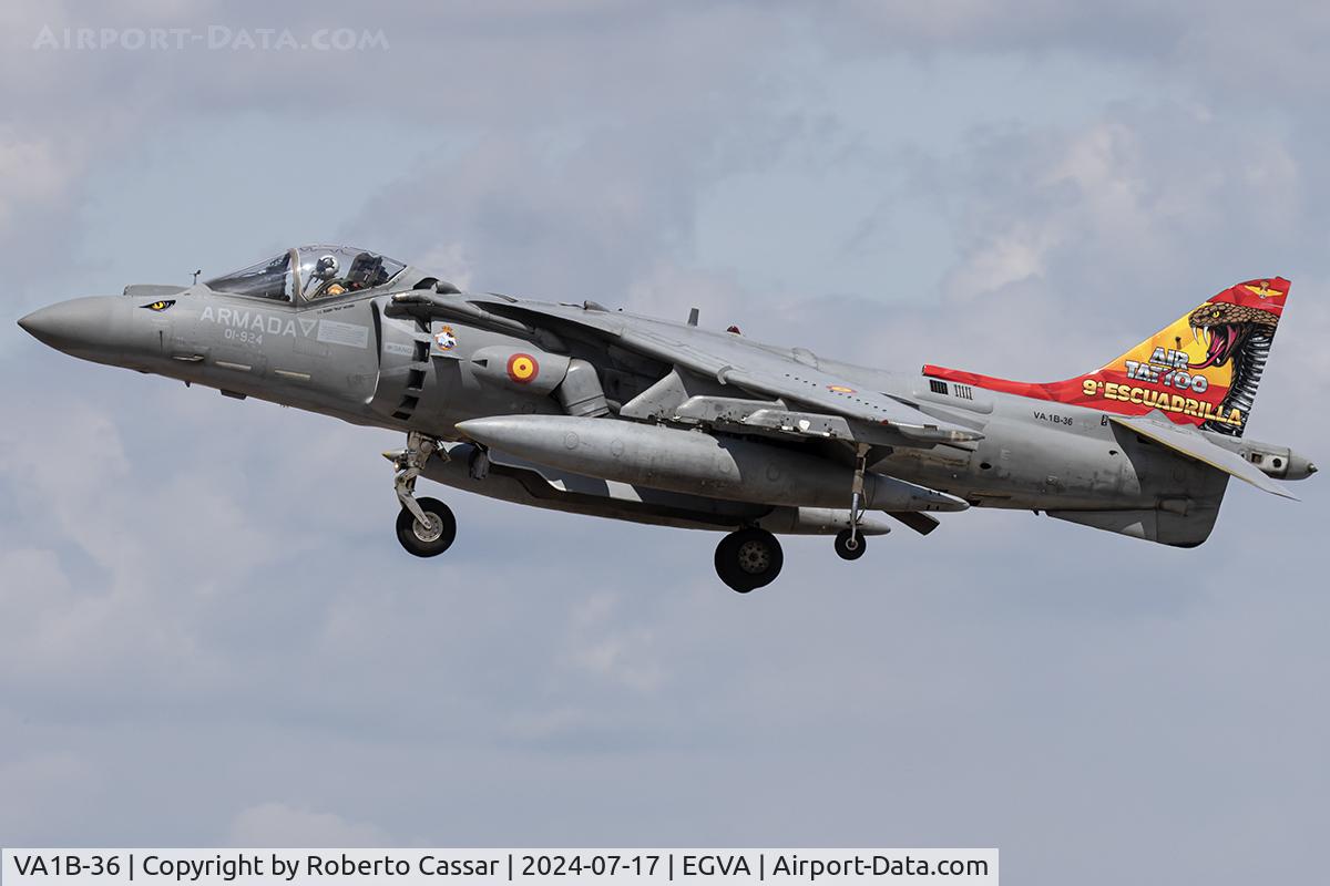 VA1B-36, McDonnell Douglas EAV-8B+ Matador II C/N SR2, RIAT 24