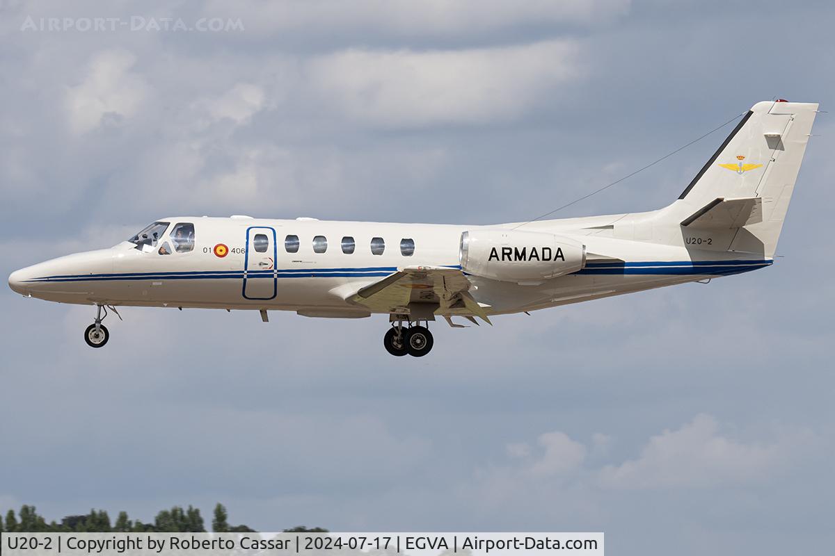 U20-2, 1982 Cessna 550 Citation Bravo C/N 550-0446, RIAT 24