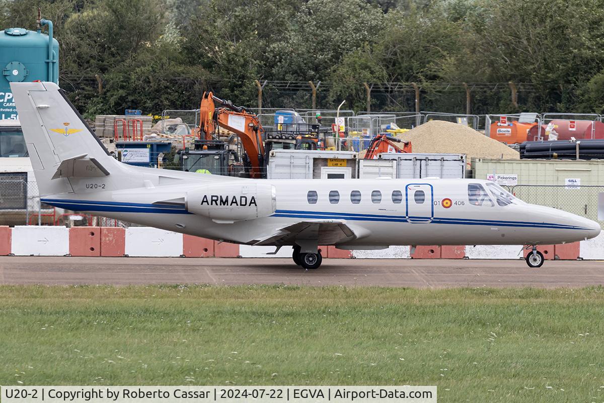 U20-2, 1982 Cessna 550 Citation Bravo C/N 550-0446, RIAT 24