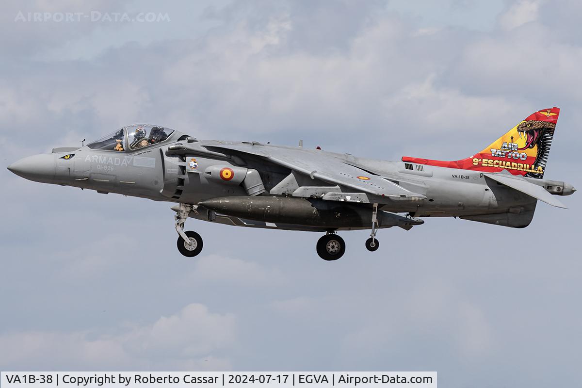 VA1B-38, McDonnell Douglas EAV-8B+ Matador II C/N SR4, RIAT 24