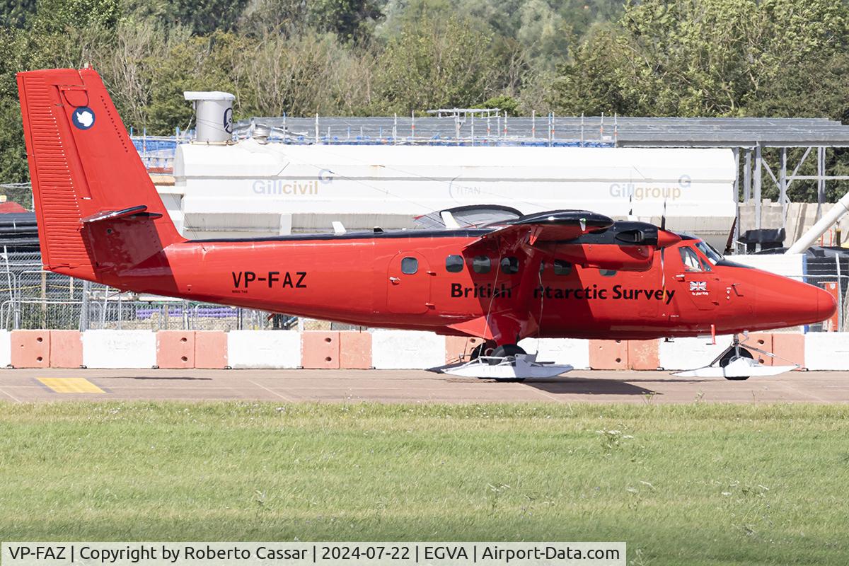 VP-FAZ, 1981 De Havilland Canada DHC-6-300 Twin Otter C/N 748, RIAT 24