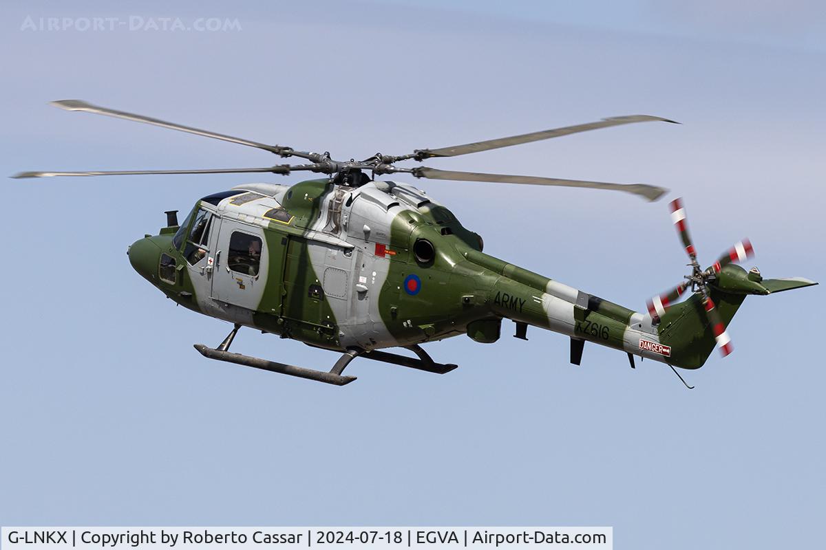 G-LNKX, 1980 Westland Lynx AH.7 C/N 167, RIAT 24