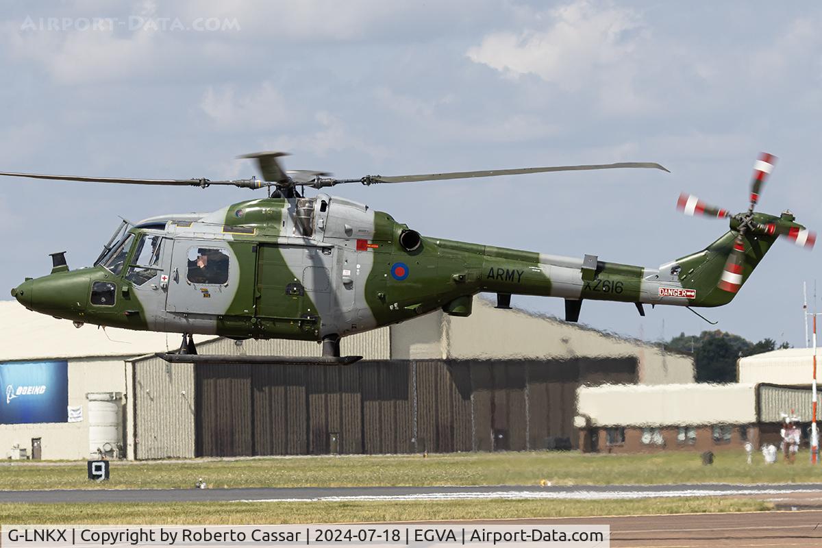 G-LNKX, 1980 Westland Lynx AH.7 C/N 167, RIAT 24