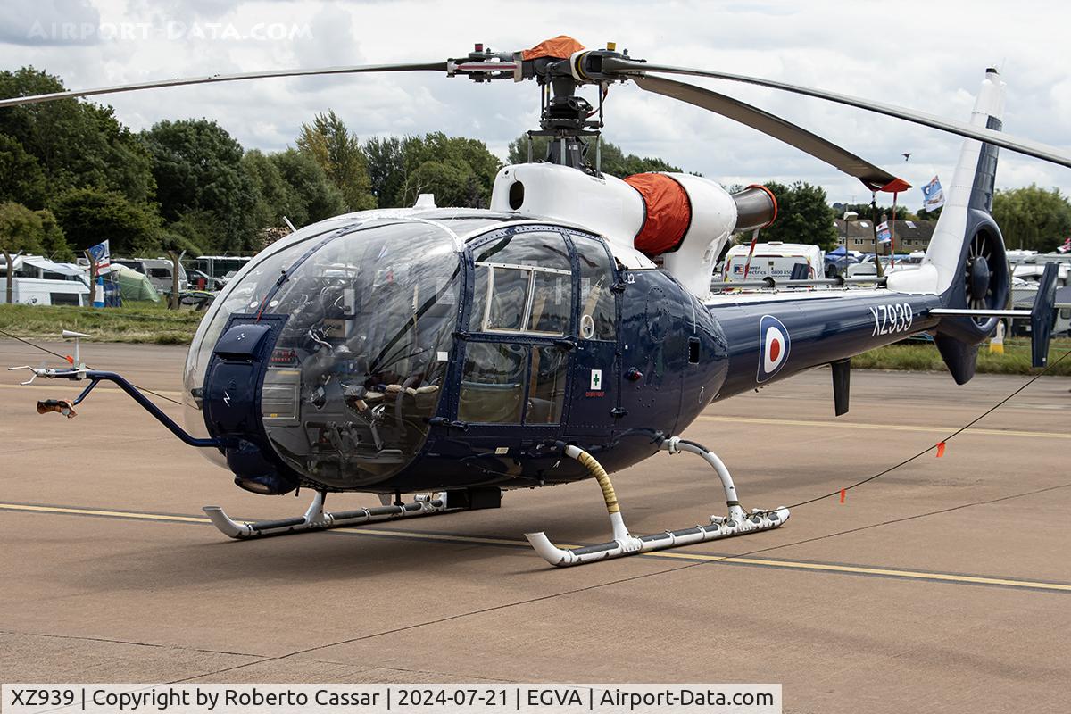 XZ939, 1978 Westland SA-341C Gazelle HT2 C/N WA1750, RIAT 24