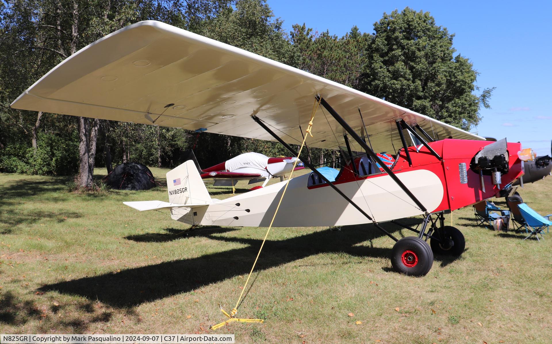 N825GR, 2024 Pietenpol Aircamper C/N 001, Pietenpol Air Camper