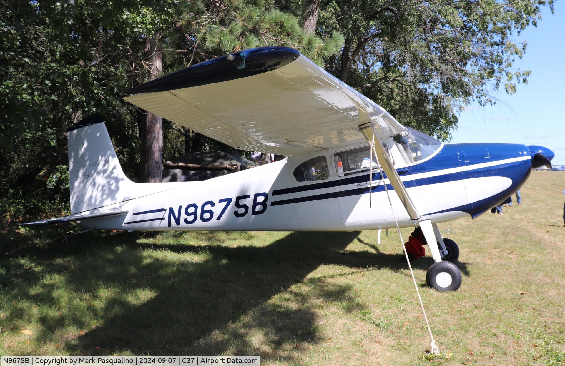 N9675B, 1957 Cessna 180A C/N 32972, Cessna 180A