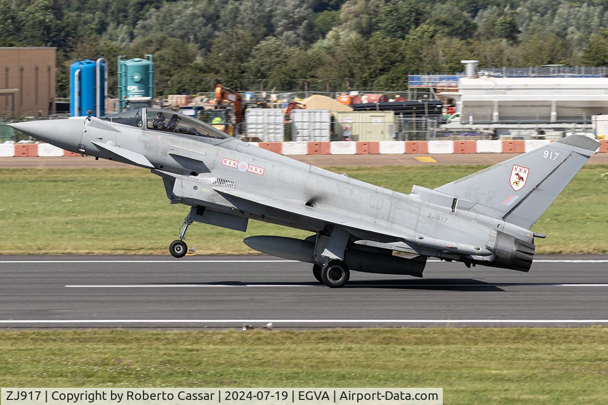 ZJ917, 2005 Eurofighter EF-2000 Typhoon FGR4 C/N 0059/BS008, RIAT 24