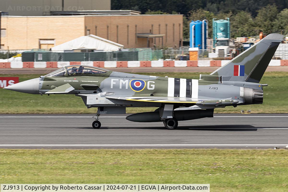 ZJ913, 2004 Eurofighter EF-2000 Typhoon FGR4 C/N 0047/BS004, RIAT 24