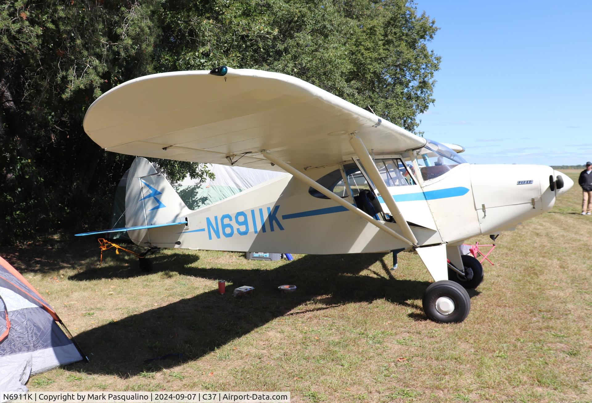 N6911K, 1950 Piper PA-20 Pacer C/N 20-16, Piper PA-20