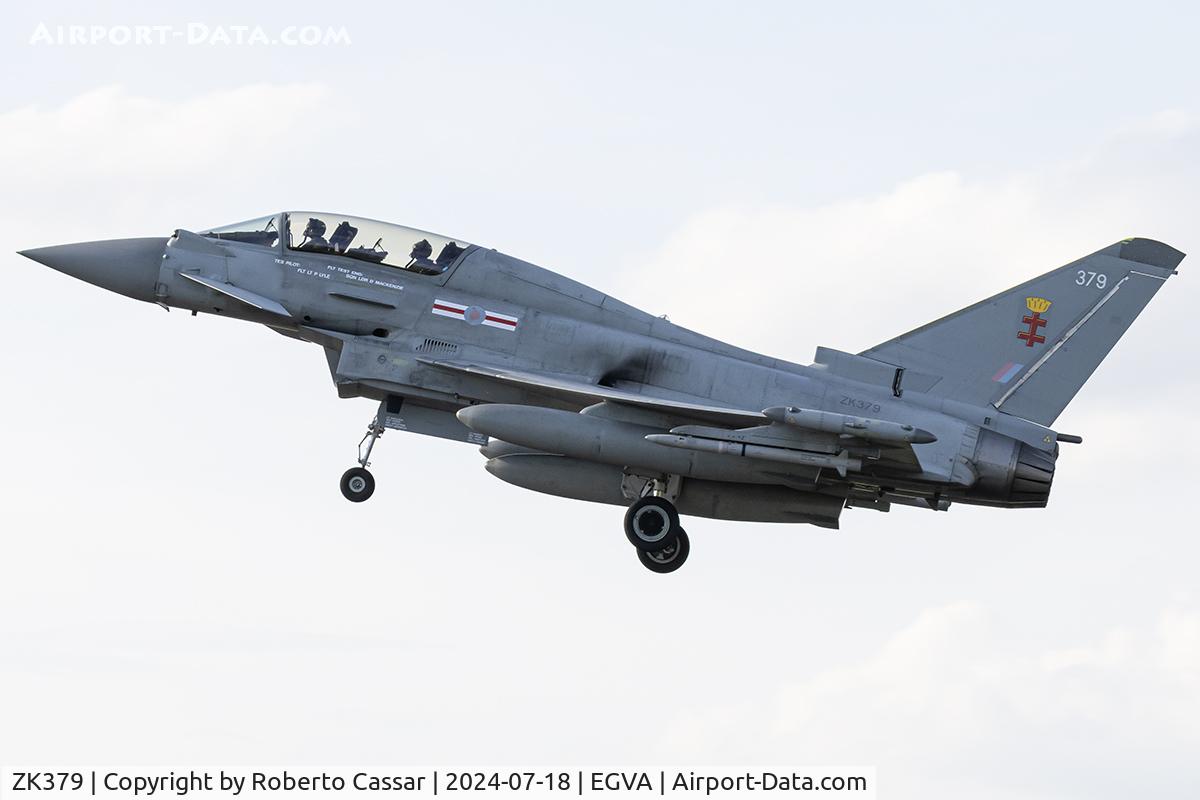 ZK379, 2010 Eurofighter EF-2000 Typhoon T.3 C/N BT024/249, RIAT 24
