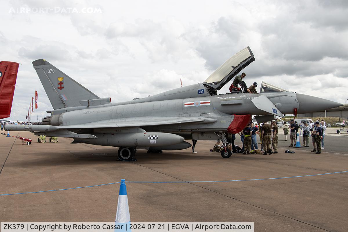 ZK379, 2010 Eurofighter EF-2000 Typhoon T.3 C/N BT024/249, RIAT 24