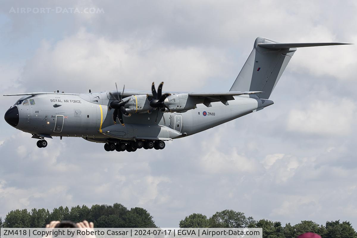ZM418, 2018 Airbus A400M-180 Atlas C.1 C/N 056, RIAT 24