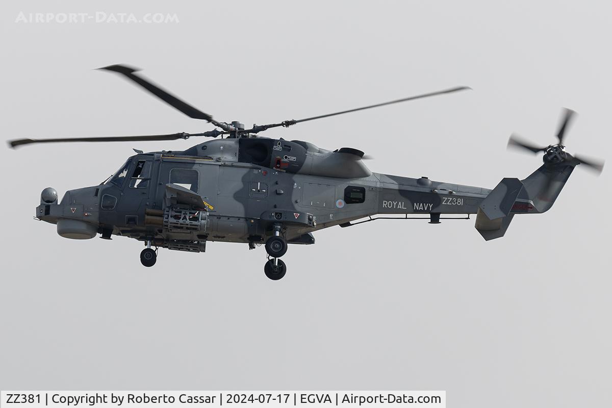 ZZ381, AgustaWestland AW-159 Wildcat HMA.2 C/N 500, RIAT 24