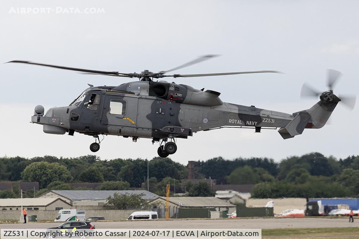 ZZ531, 2016 AgustaWestland AW-159 Wildcat HMA.2 C/N 538, RIAT 24