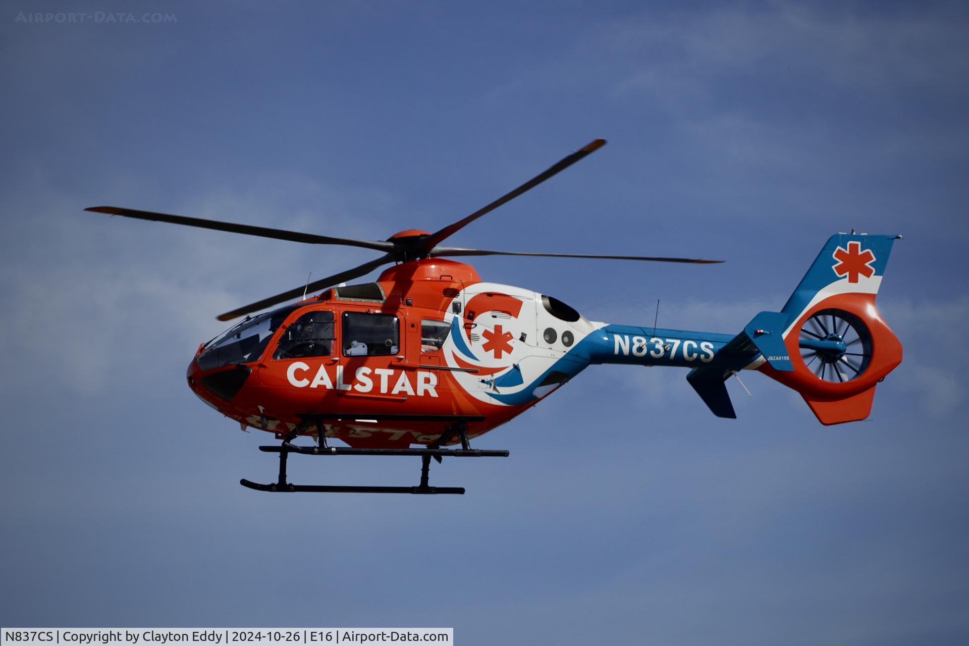 N837CS, 2013 Eurocopter EC-135P-2+ C/N 1113, San Martin airport in California 2024.
