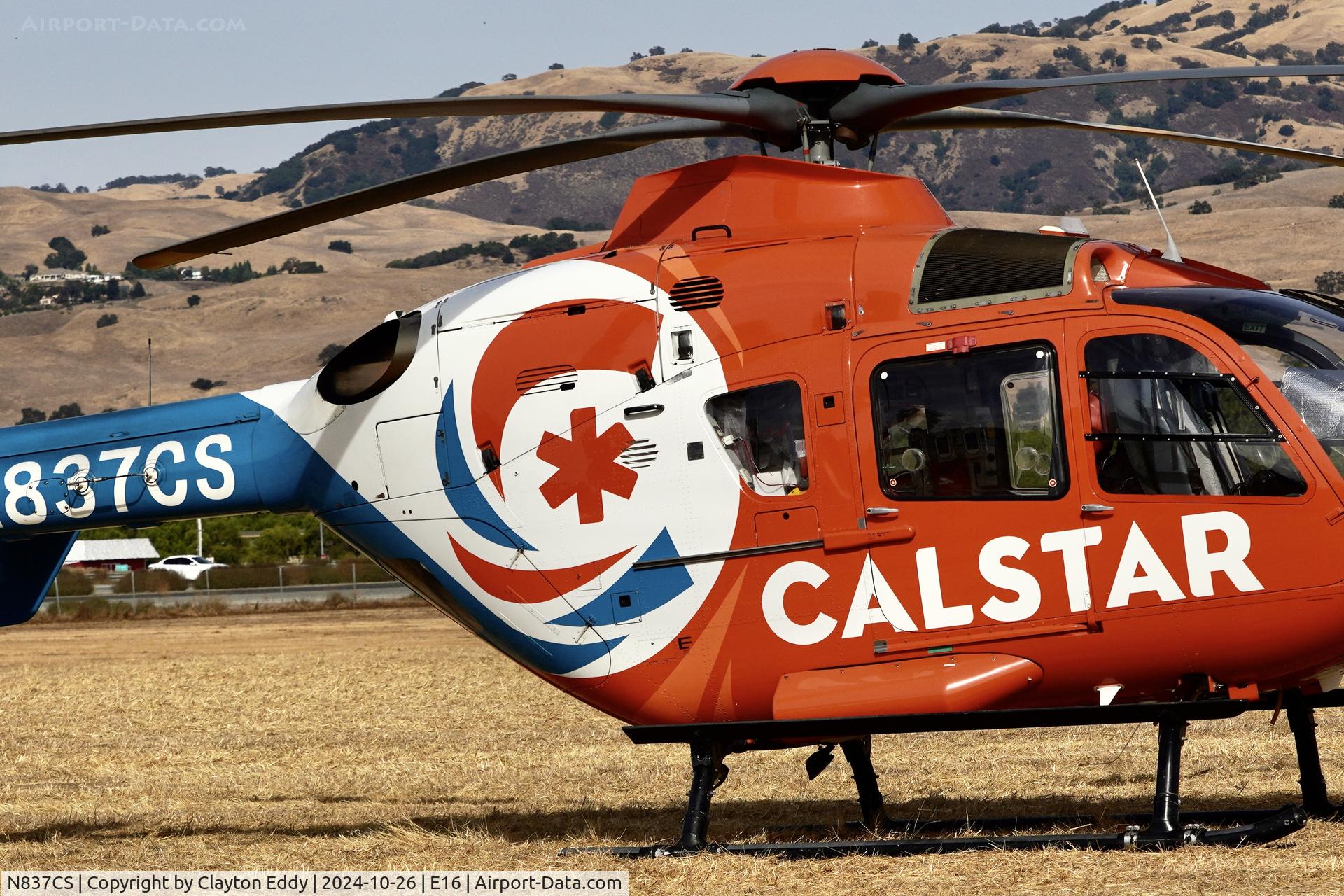 N837CS, 2013 Eurocopter EC-135P-2+ C/N 1113, San Martin airport in California 2024.