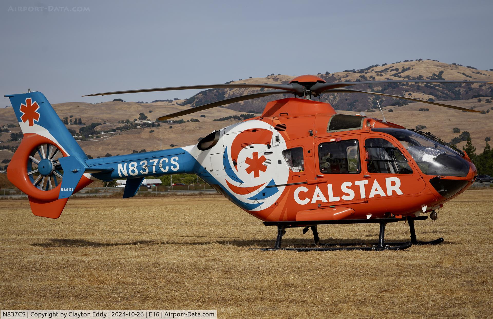 N837CS, 2013 Eurocopter EC-135P-2+ C/N 1113, San Martin airport in California 2024.