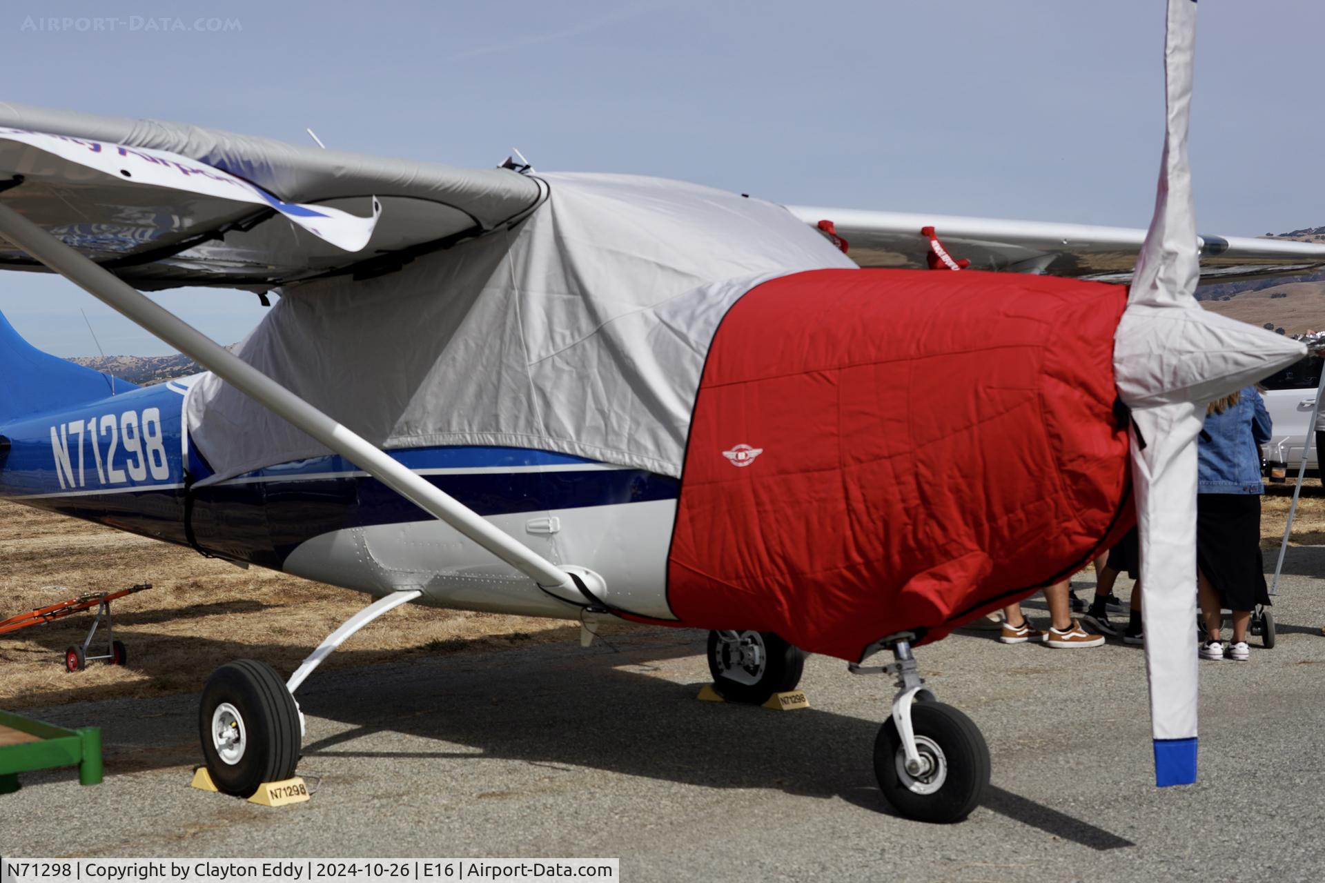 N71298, 1969 Cessna 182M Skylane C/N 18259567, San Martin airport in California 2024.