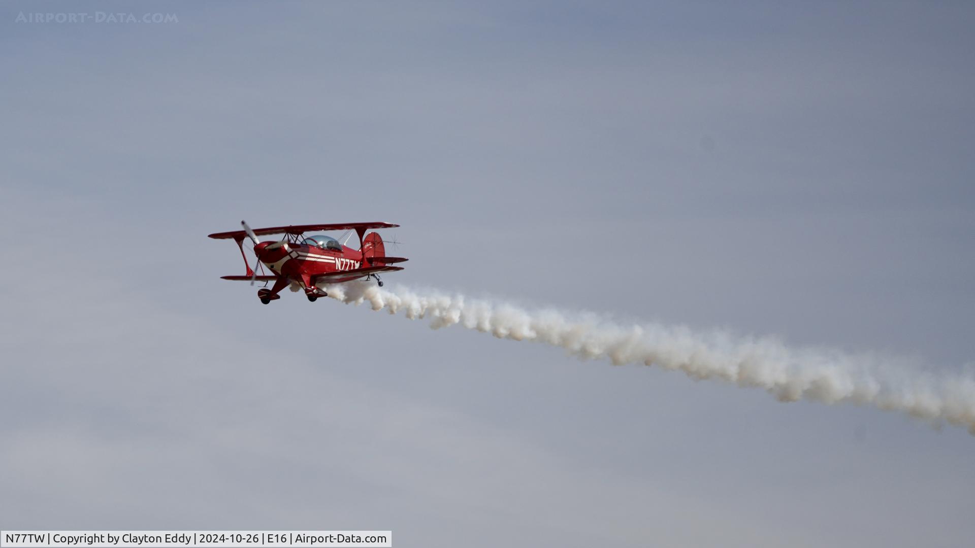 N77TW, 1989 Christen Pitts S-2B Special C/N 5160, San Martin airport in California 2024.