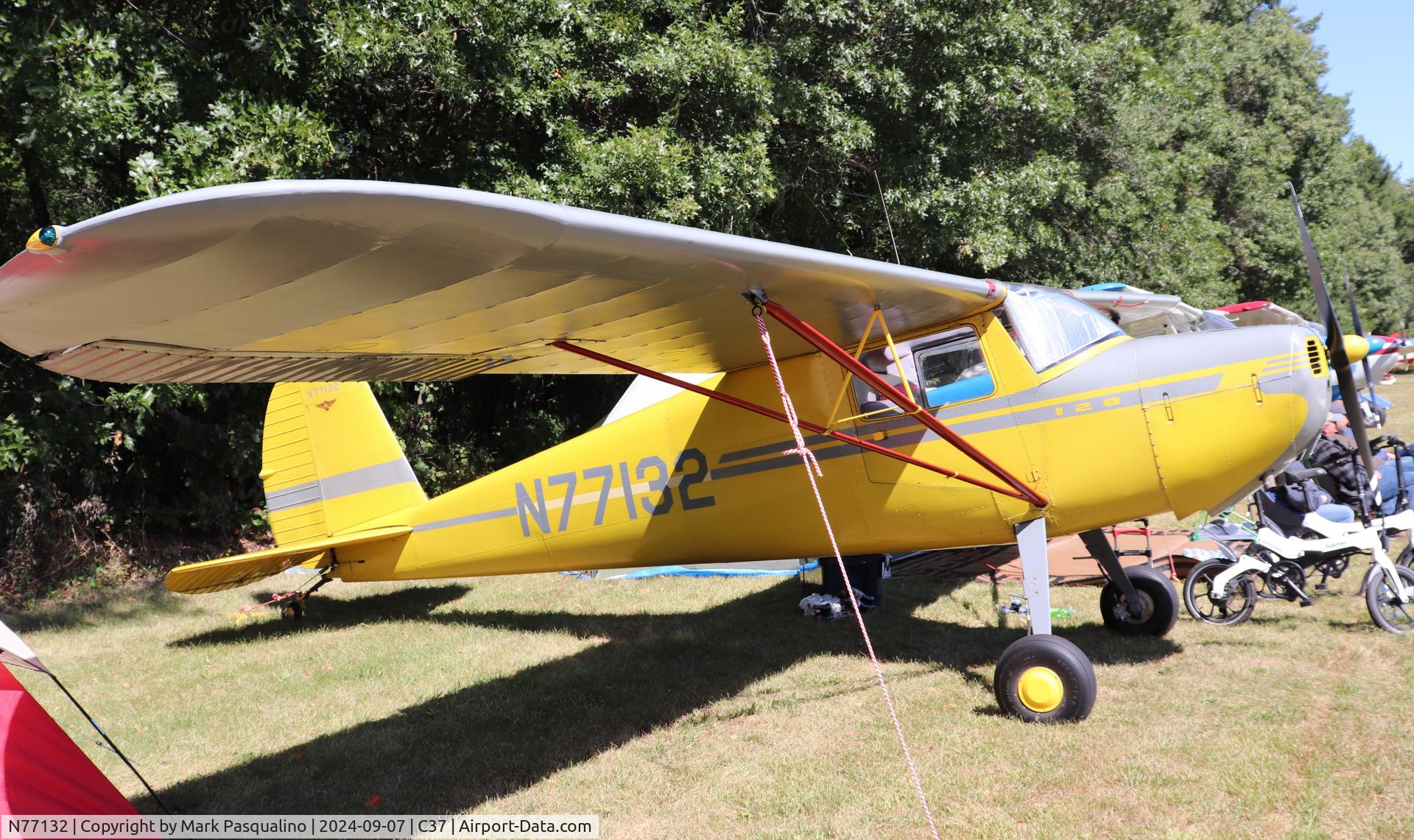 N77132, 1946 Cessna 120 C/N 11590, Cessna 120