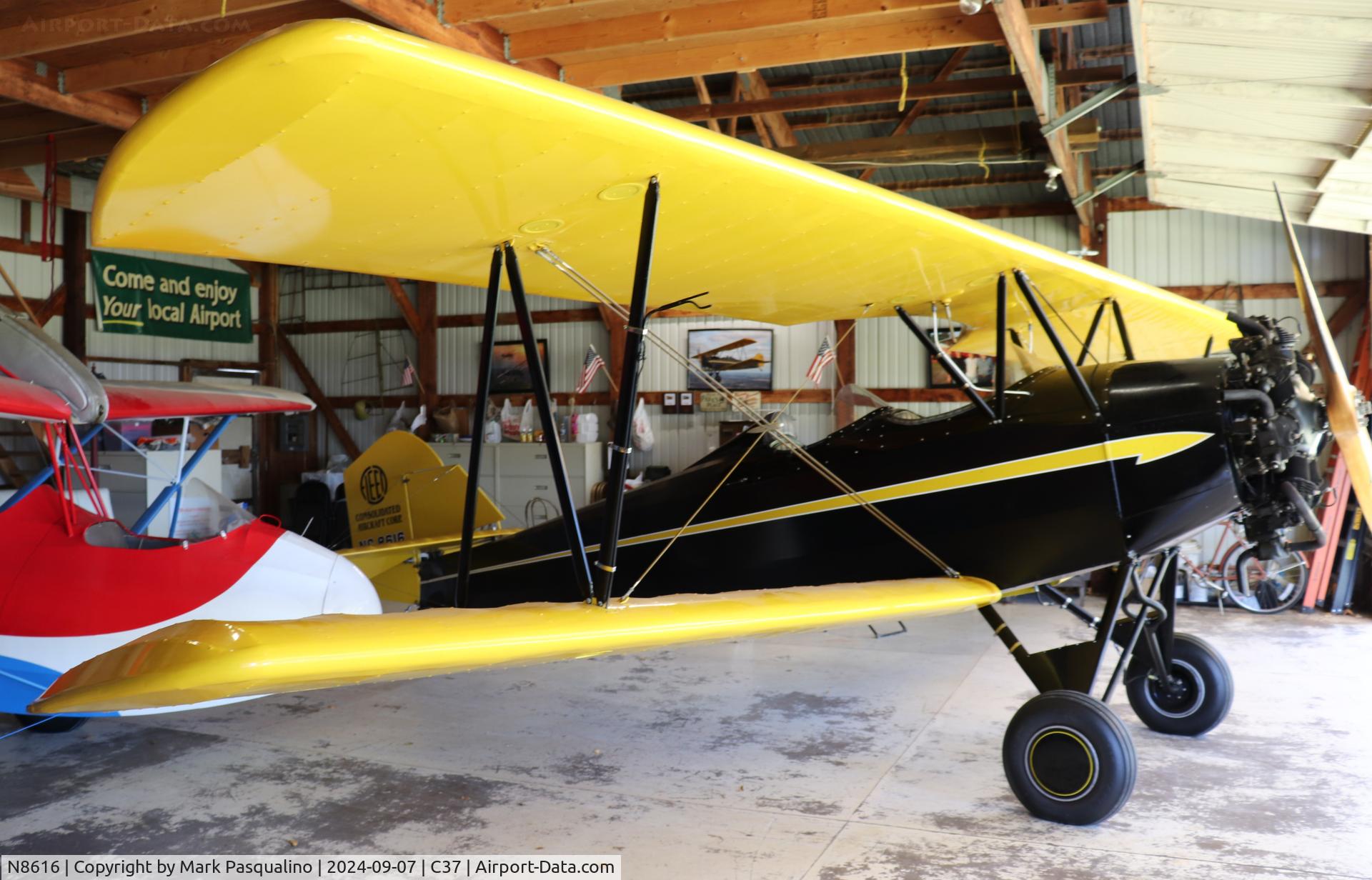 N8616, 1929 Fleet Model 1 C/N 28, Fleet Model 1