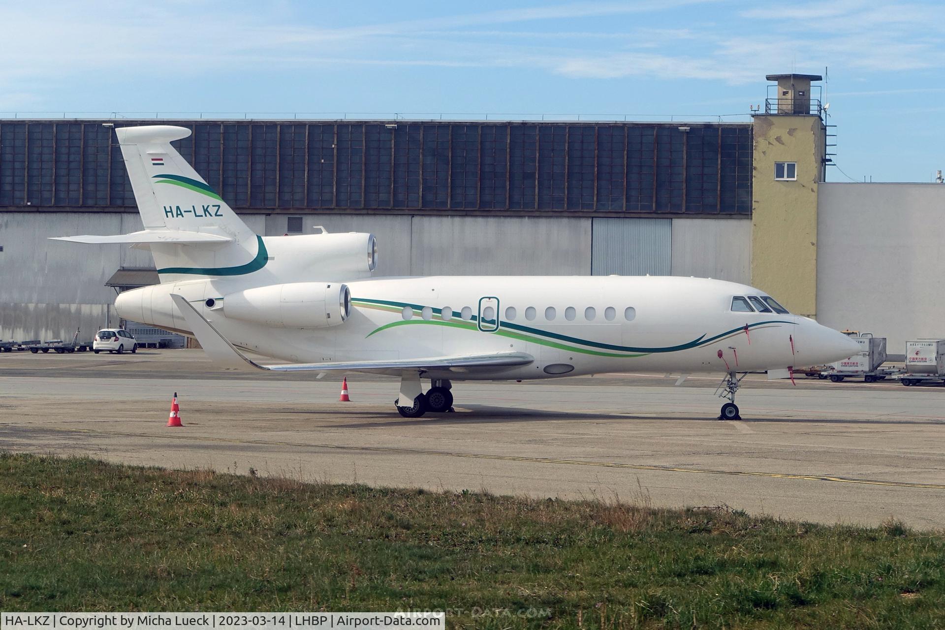 HA-LKZ, 2015 Dassault Falcon 900LX C/N 308, At Budapest