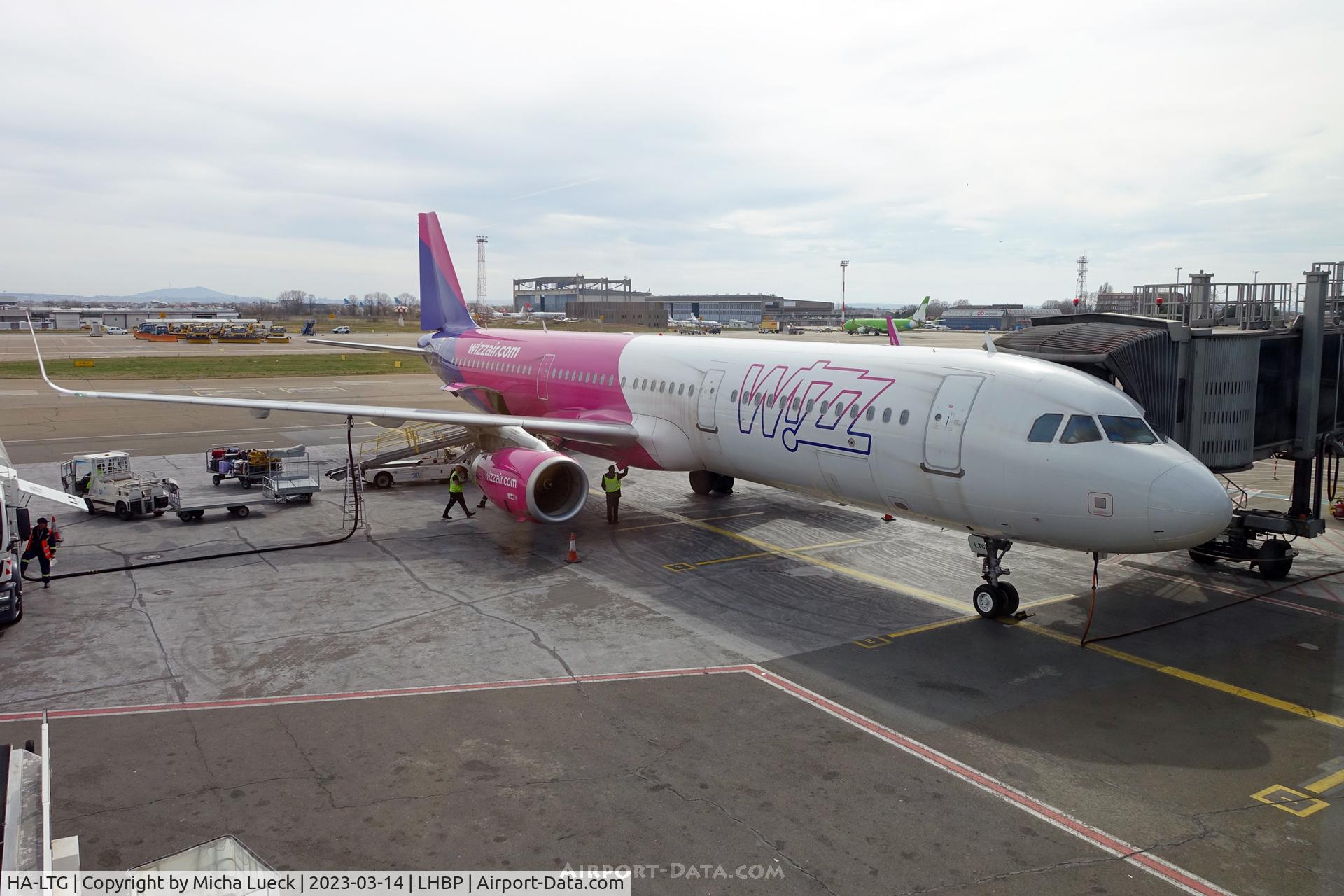 HA-LTG, 2019 Airbus A321-211 C/N 8644, At Budapest