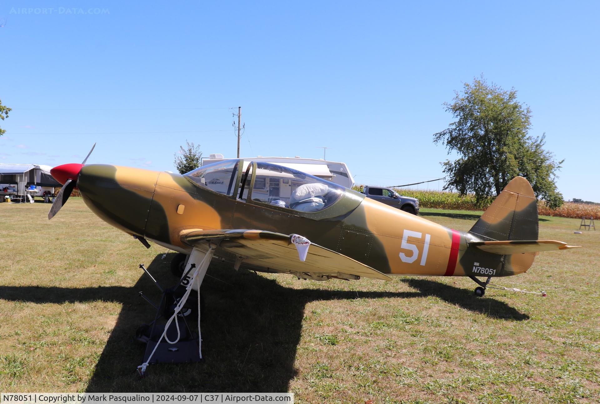 N78051, 1946 Globe GC-1B Swift C/N 2051, Swift GC-1B