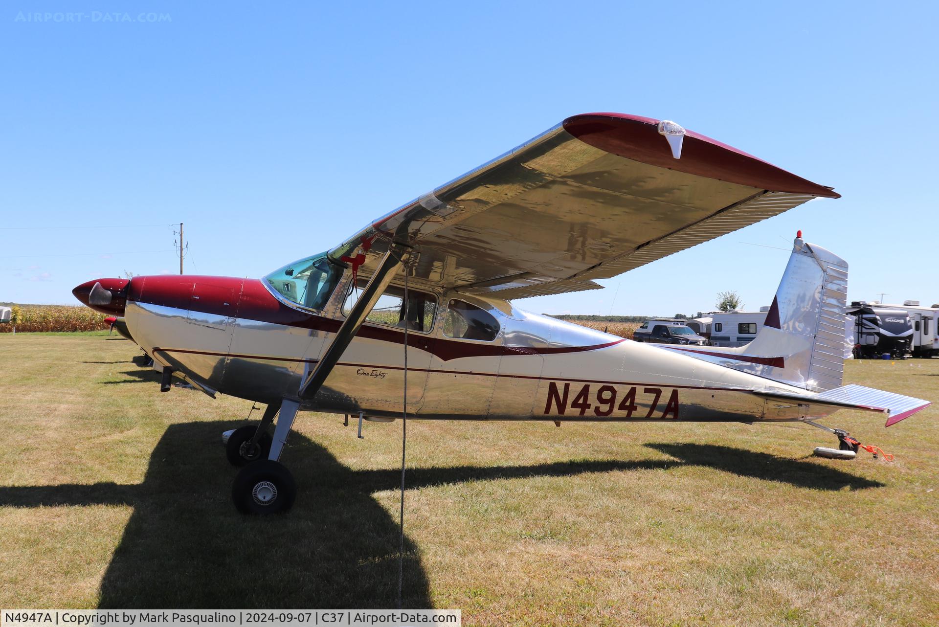 N4947A, 1956 Cessna 180 C/N 32344, Cessna 180