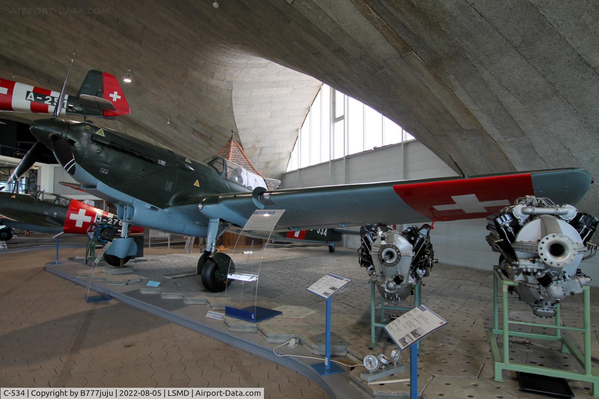 C-534, EKW C-3603-1 C/N 314, at Air Force Center Dübendorf