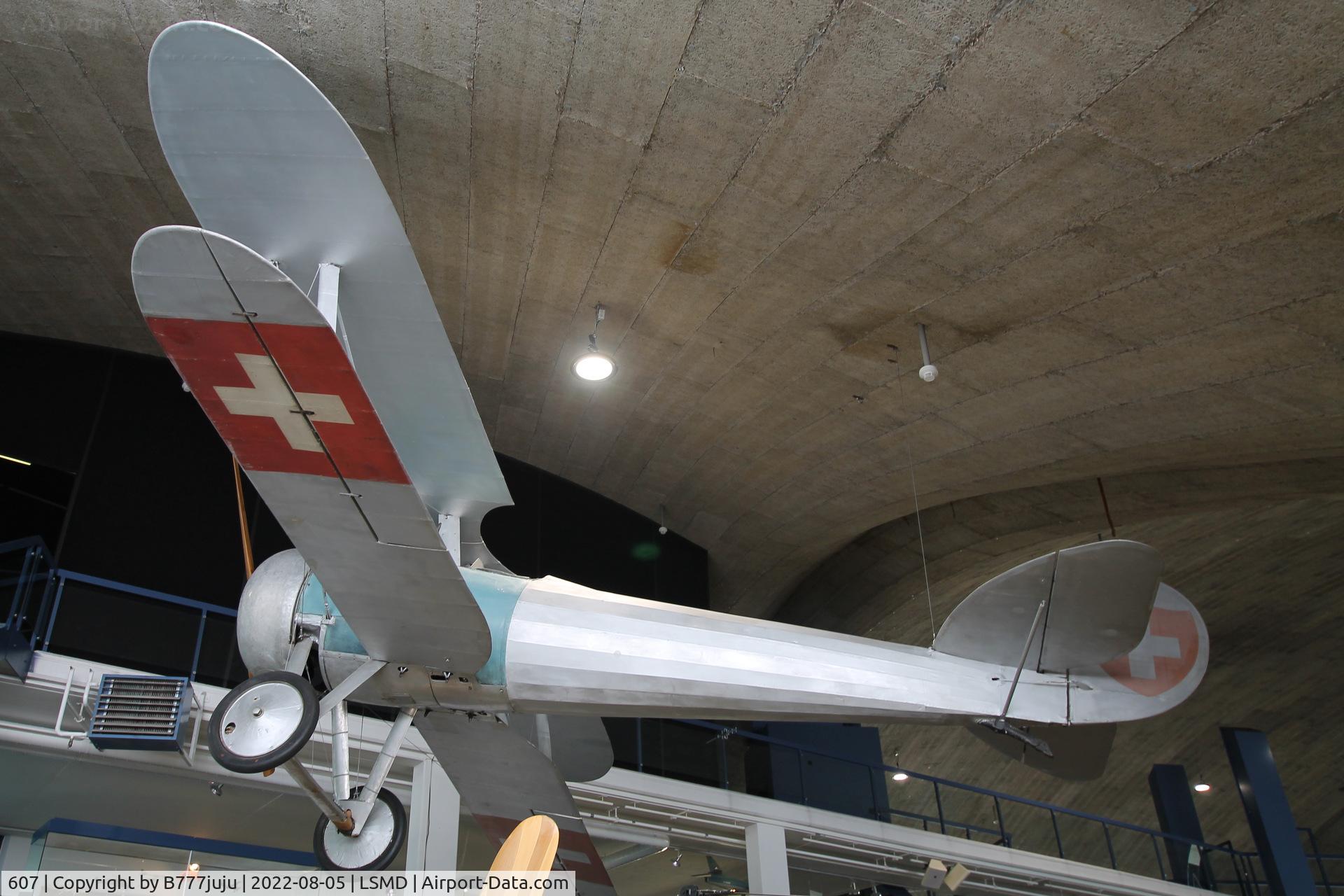 607, Nieuport 28 C.1 C/N 6212, at Air Force Center Dübendorf