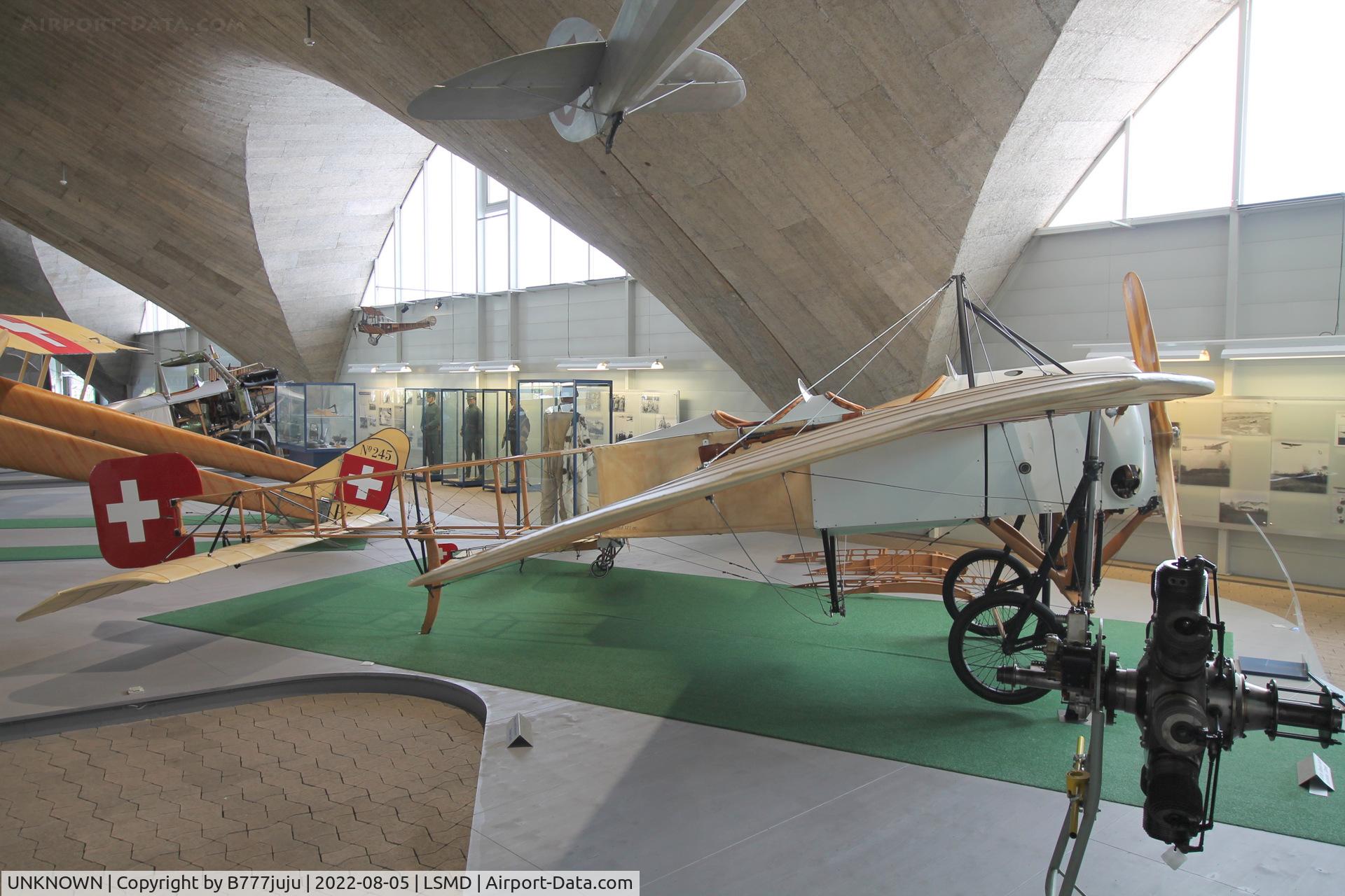 UNKNOWN, Blériot XIb C/N replica, at Air Force Center Dübendorf