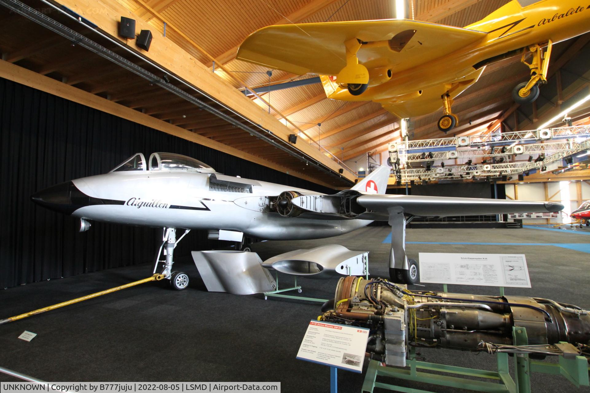 UNKNOWN, 1952 EFW N-20 Aiguillon C/N 001, at Air Force Center Dübendorf