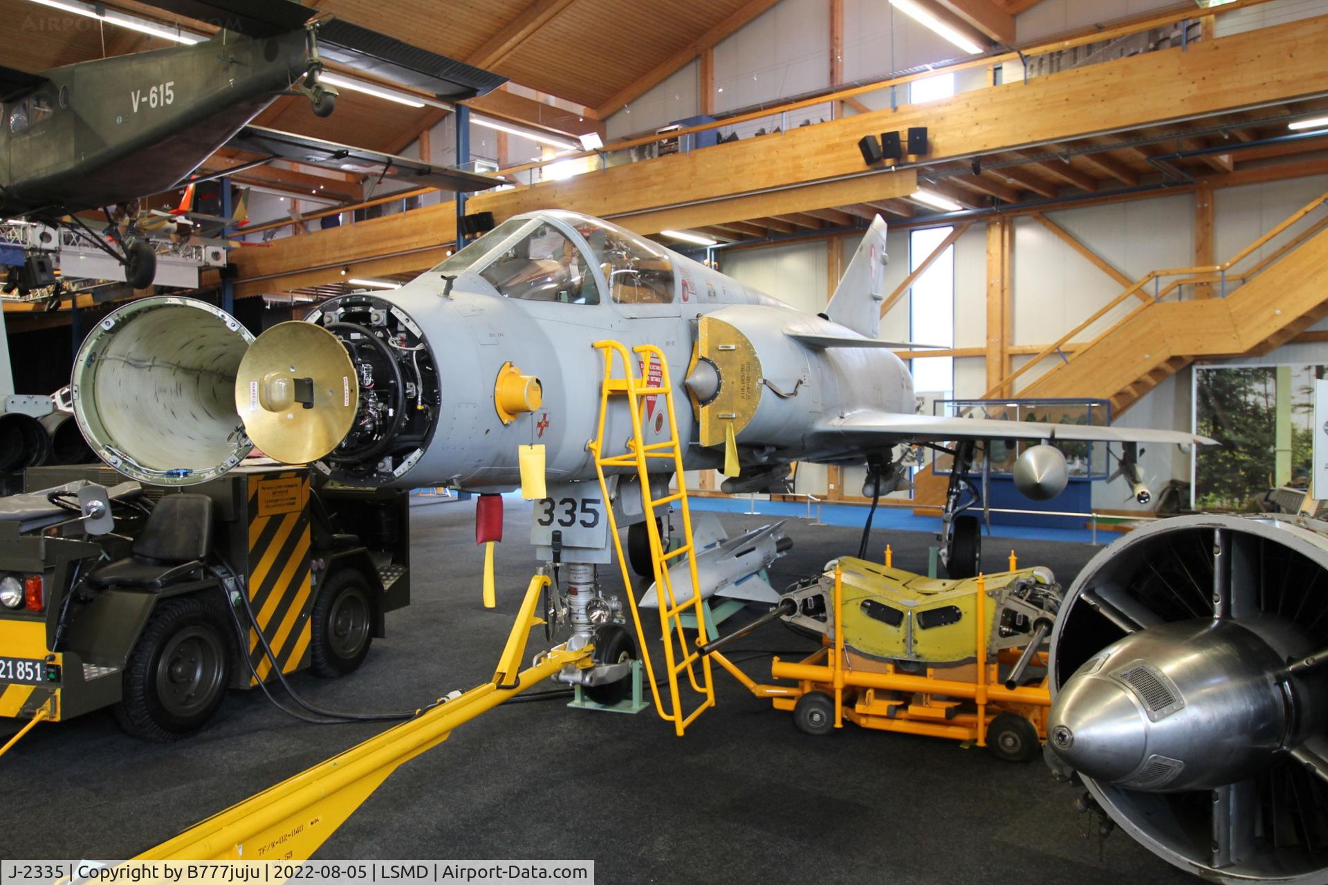 J-2335, Dassault (F+W Emmen) Mirage IIIS C/N 17-26-132/1025, at Air Force Center Dübendorf