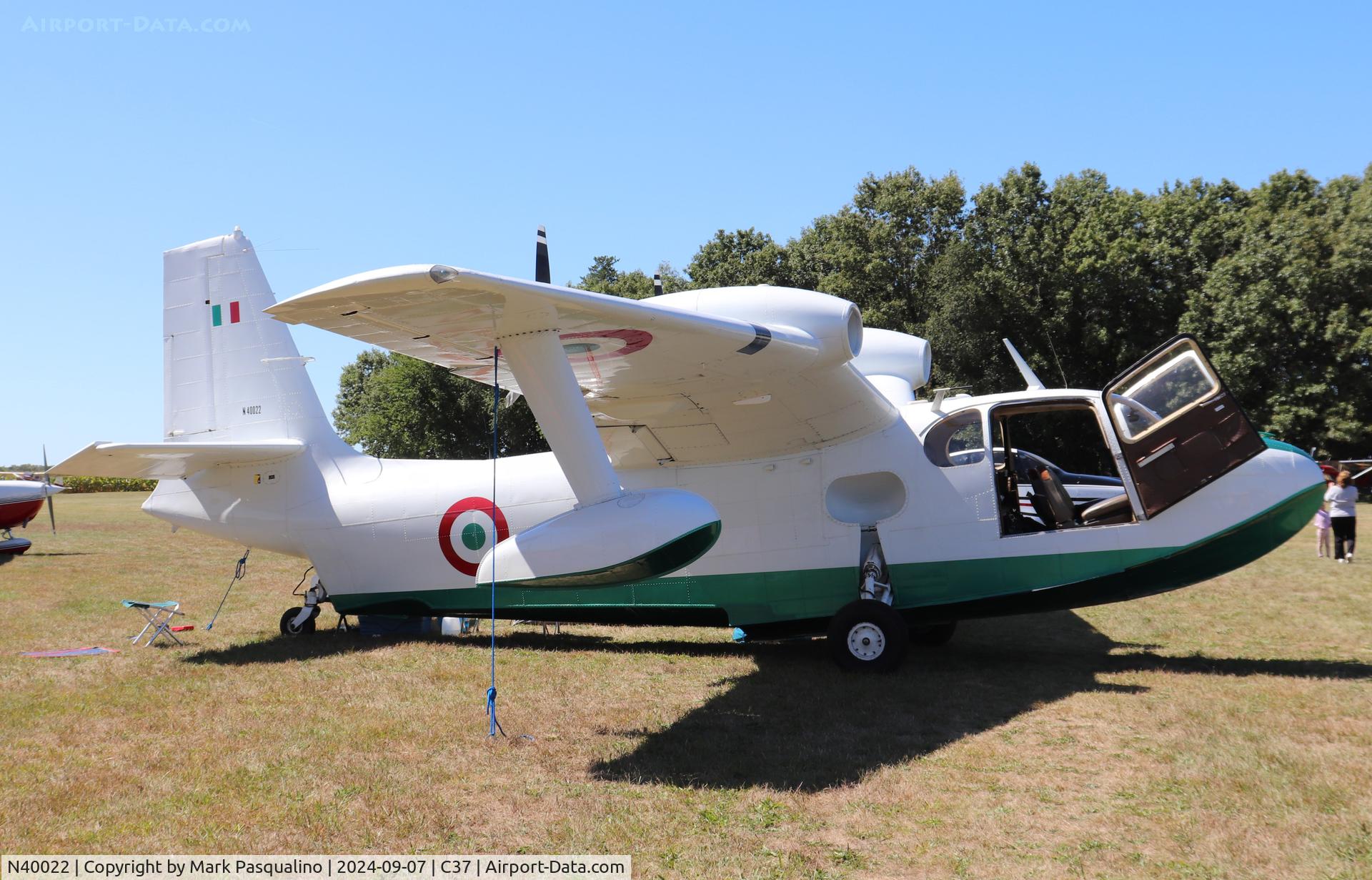 N40022, 1956 Piaggio P.136-L1 C/N 200, Piaggio P.136-L1
