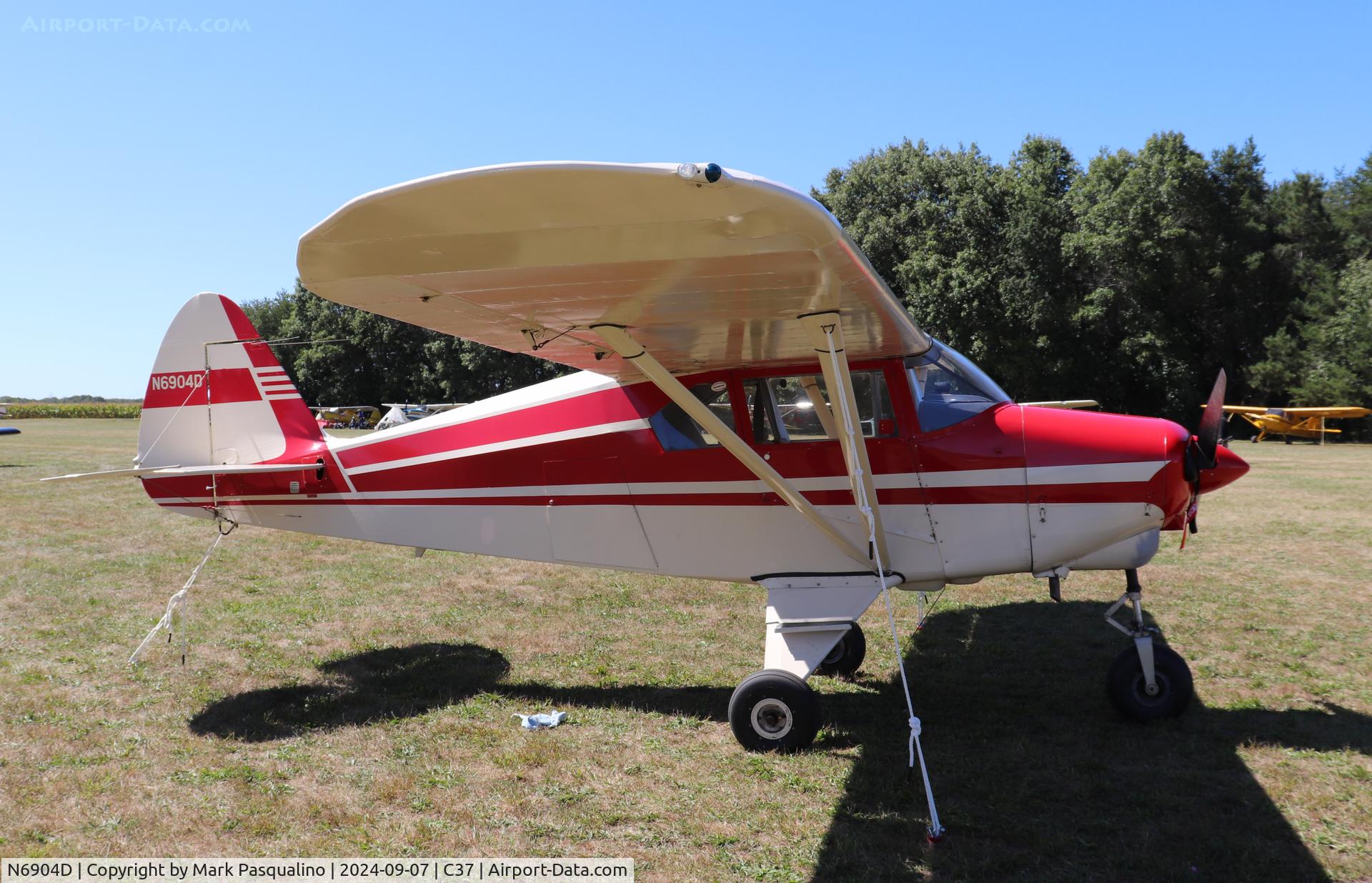 N6904D, 1957 Piper PA-22-150 C/N 22-4831, Piper PA-22-150