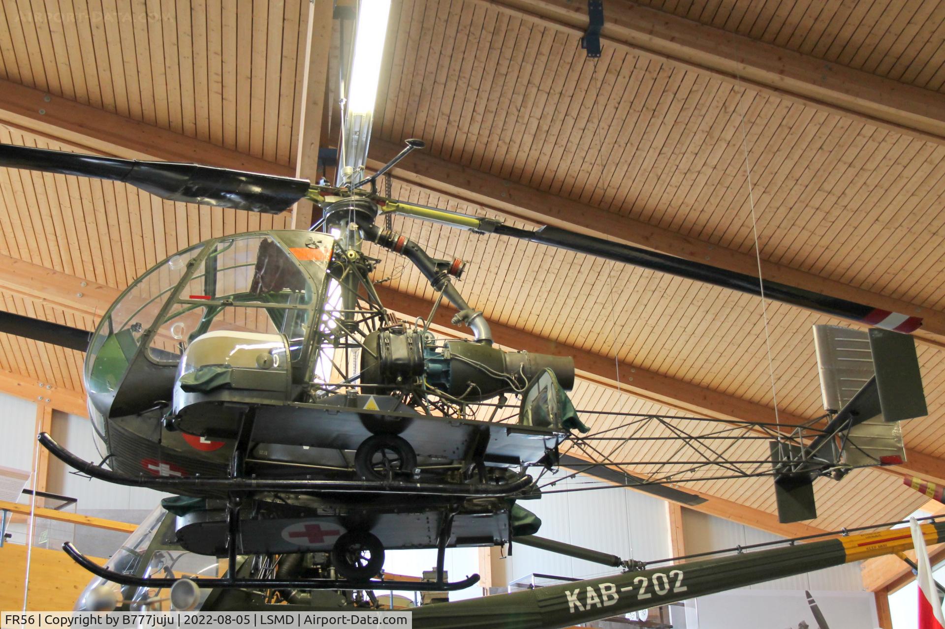 FR56, Sud Ouest SO.1221 Djinn C/N 38/FR56, at Air Force Center Dübendorf
peint V-23